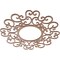 Ekena Millwork Reims Wood Fretwork Pierced Ceiling Medallion, Wood (Paint Grade), 26"OD x 9 7/8"ID x 3/8"T CMWP26X26X0375REMF - alternate 4